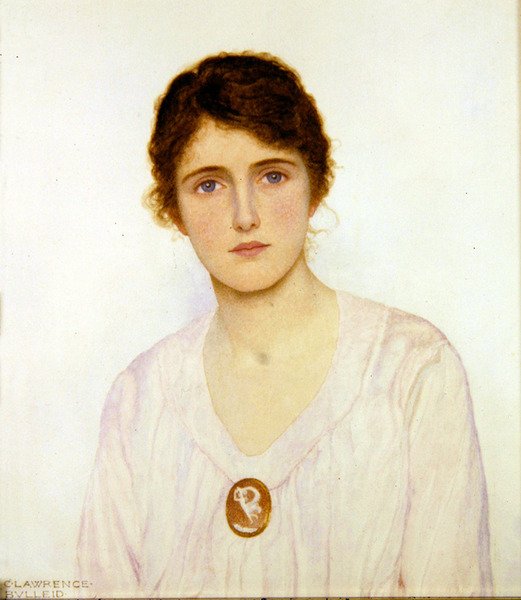 The Cameo Brooch (akvarell på papir) av George Lawrence Bulleid