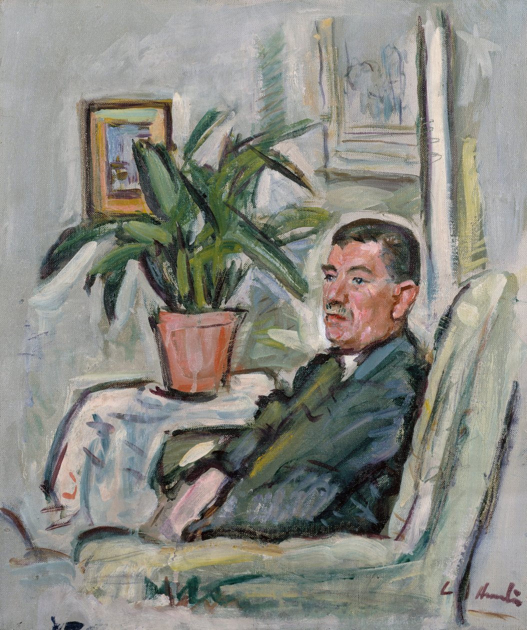 William McInnes (olje på lerret) av George Leslie Hunter