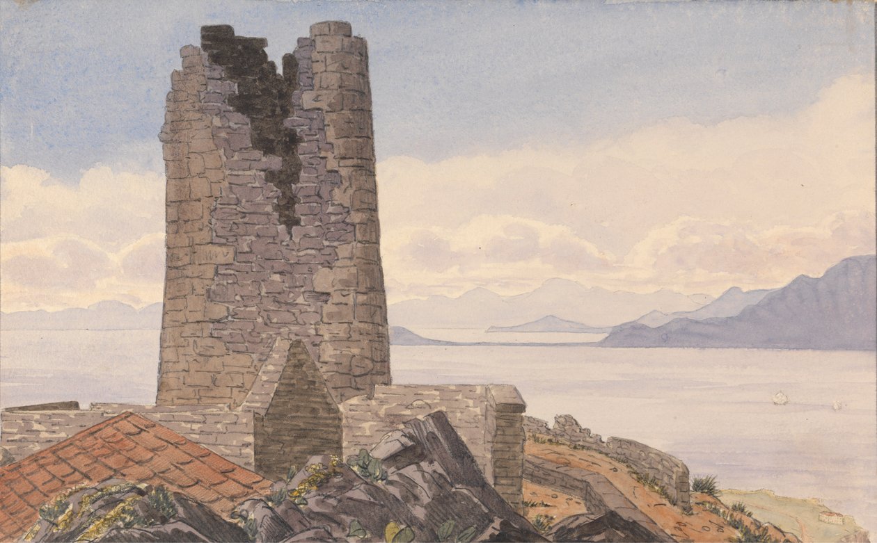 O'Hara's Tower, Gibraltar av George Lothian Hall
