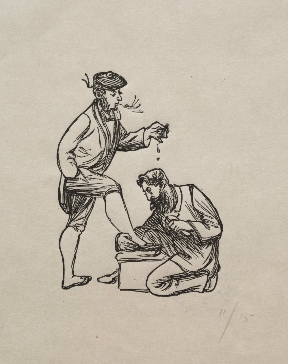Innenriksfilosofi, 1863. av George Louis Palmella Busson Du Maurier