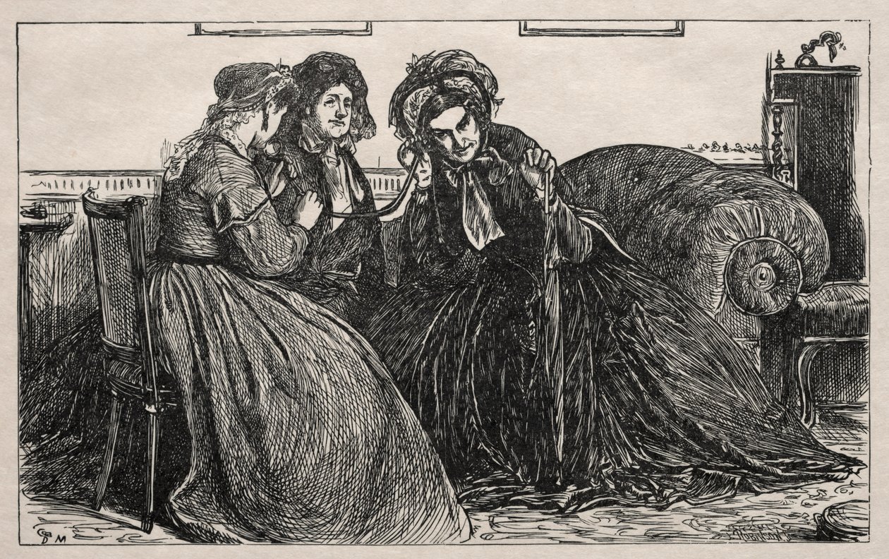 Livet i London, 1866. av George Louis Palmella Busson Du Maurier