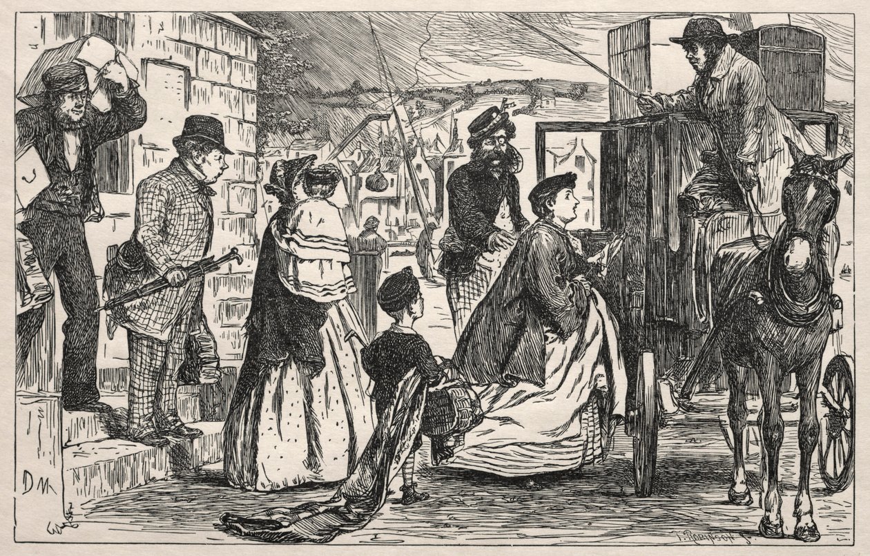 Vår strålende fiasko, 1865. av George Louis Palmella Busson Du Maurier
