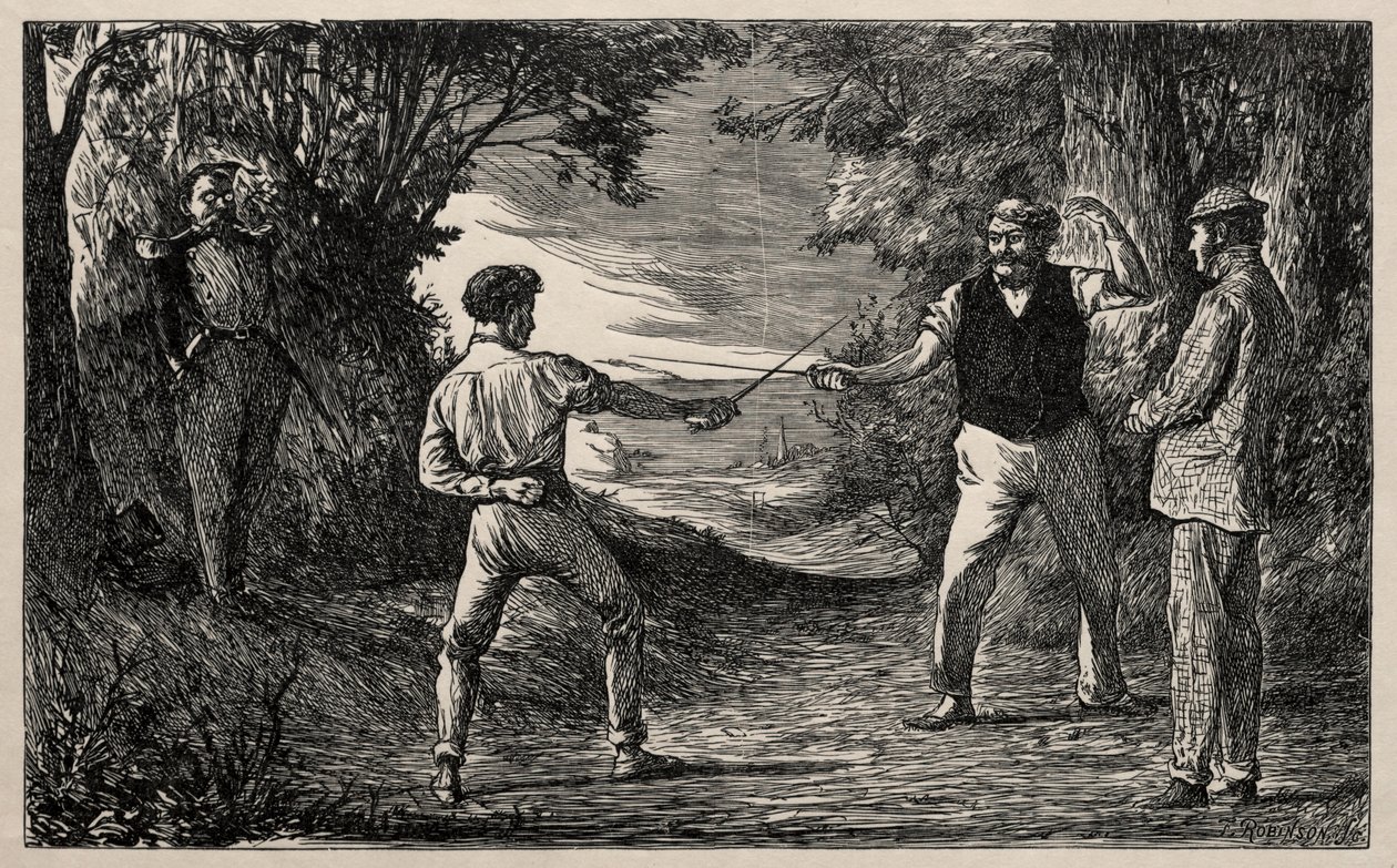 Den geniale wobbleren, 1865. av George Louis Palmella Busson Du Maurier