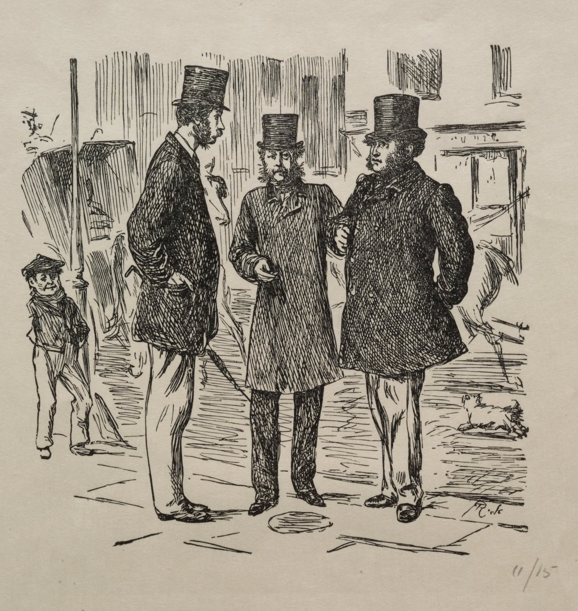 Det lille øyeblikket før introduksjonen av George Louis Palmella Busson Du Maurier