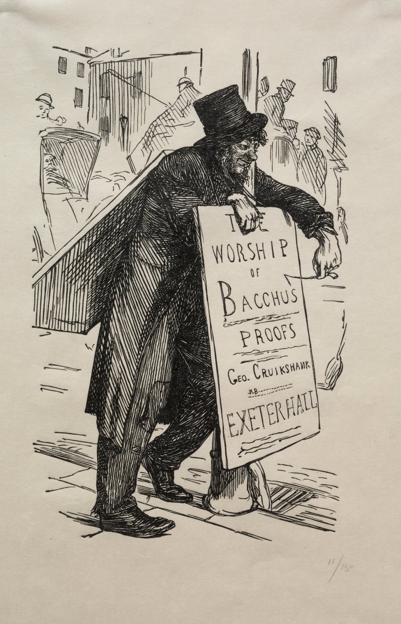 The Modern Art of Advertising, 1863. av George Louis Palmella Busson Du Maurier