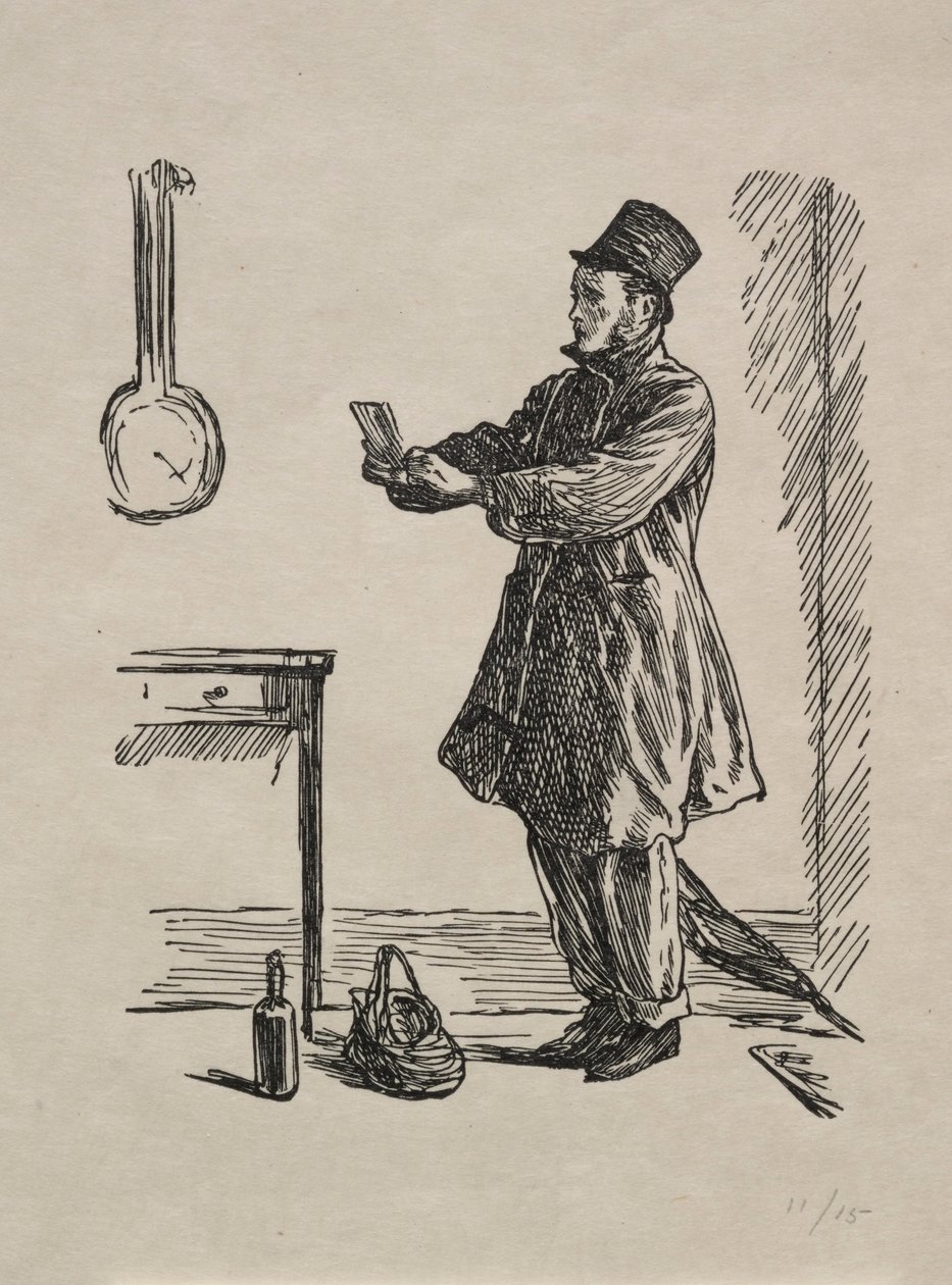 Den andre fru Johnson, 1865. av George Louis Palmella Busson Du Maurier