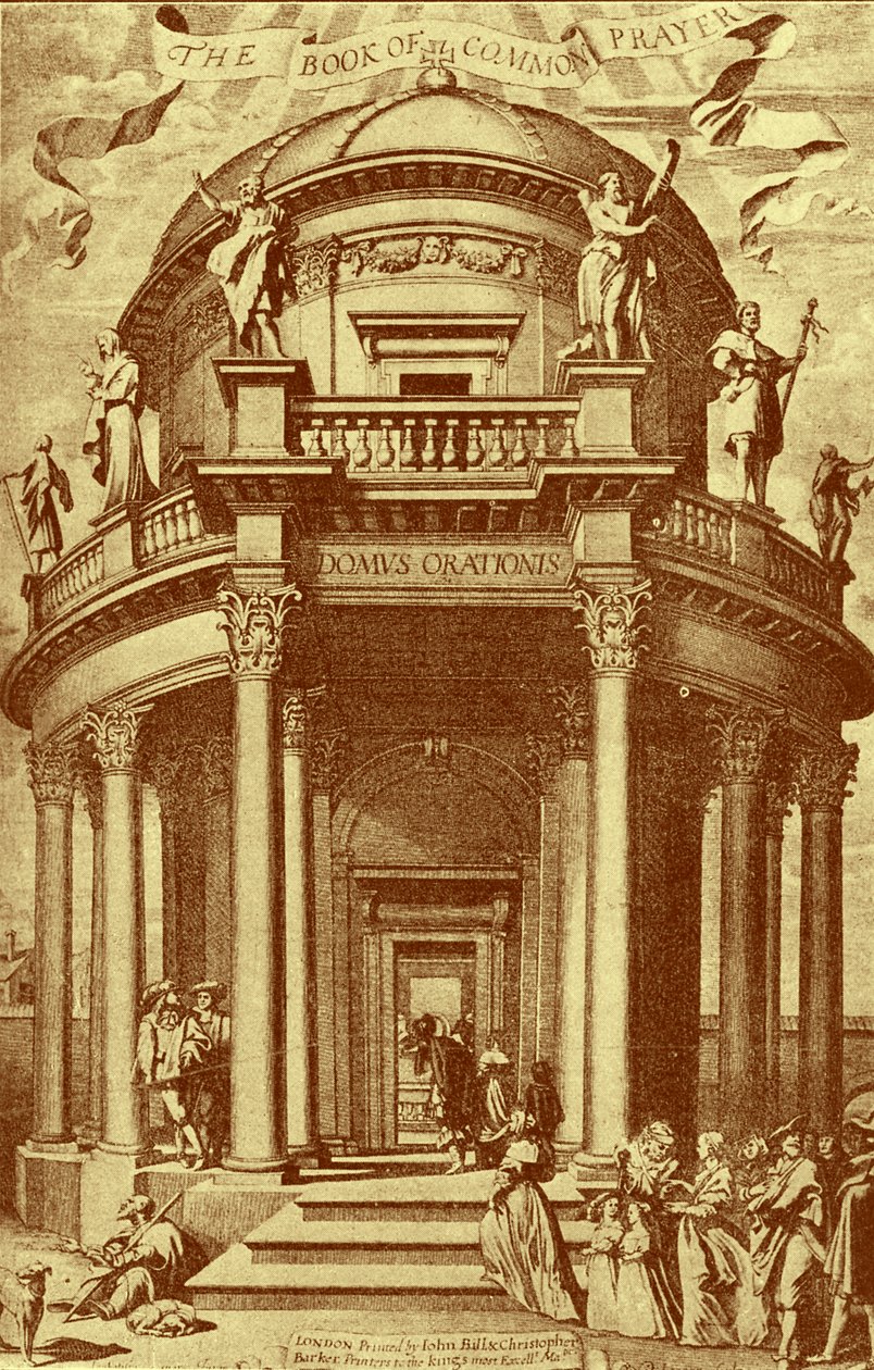 Tittelside til Book of Common Prayer av Bartolome Esteban and studio Murillo