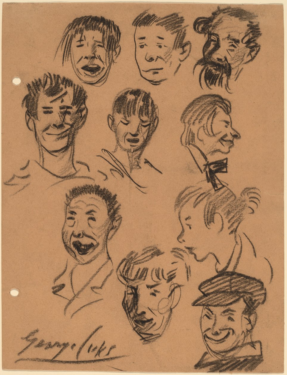 Ti hoder av George Luks