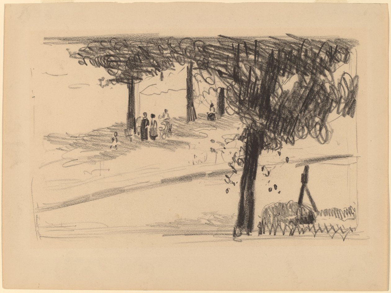 Under trærne av George Luks