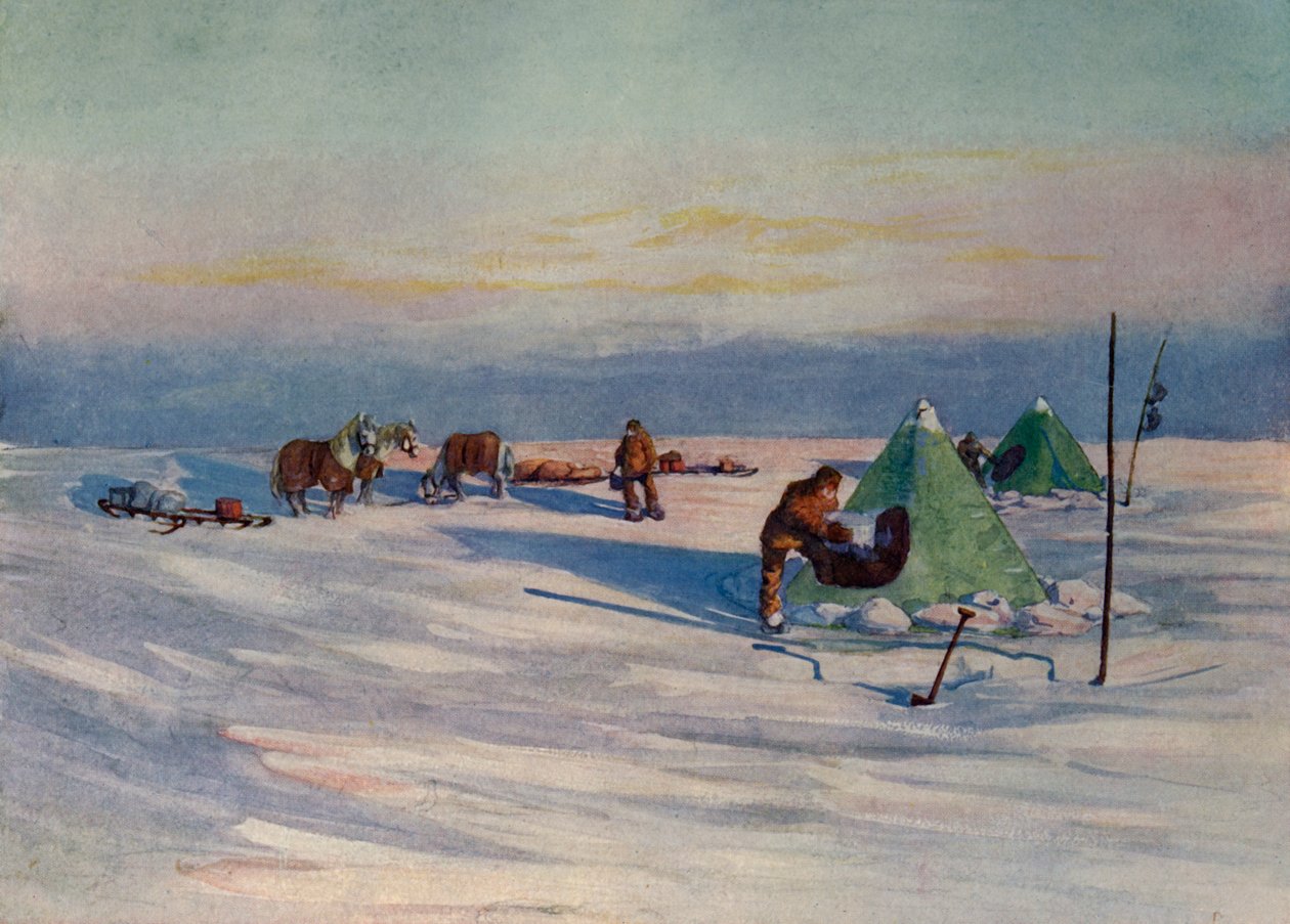 A Quiet Evening on the Barrier, c1908, 1909 av George Marston
