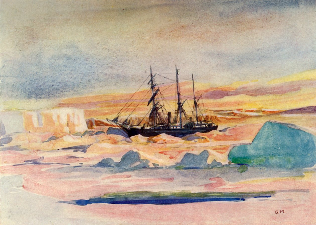 The Nimrod Returns, c1908, 1909. av George Marston