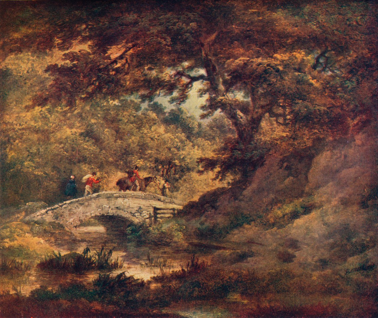 A Woodland Scene, c1795 av George Morland
