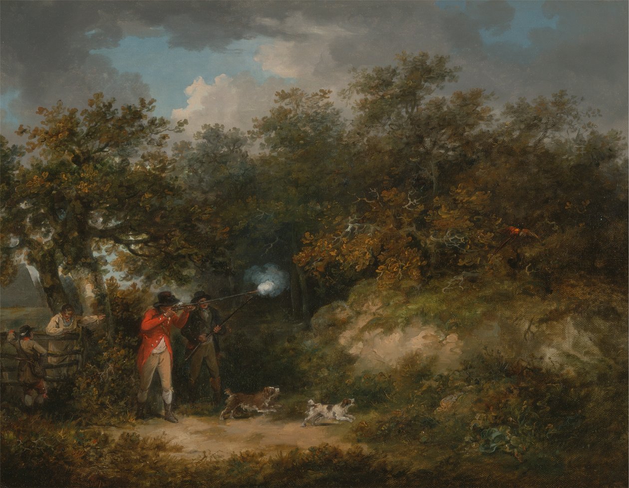Fasanskyting av George Morland