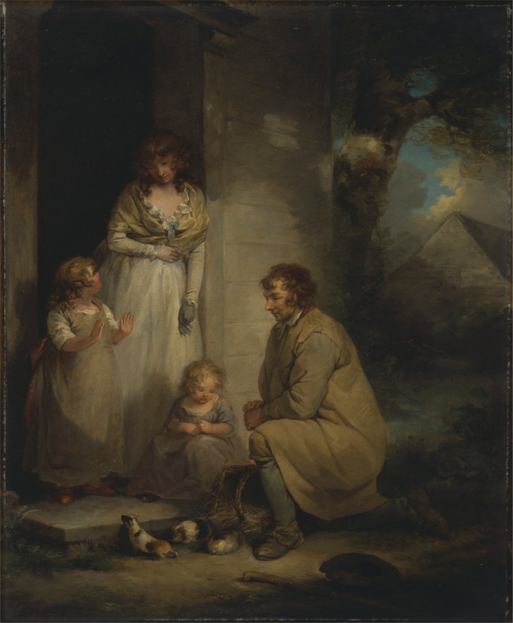 Selger marsvin av George Morland