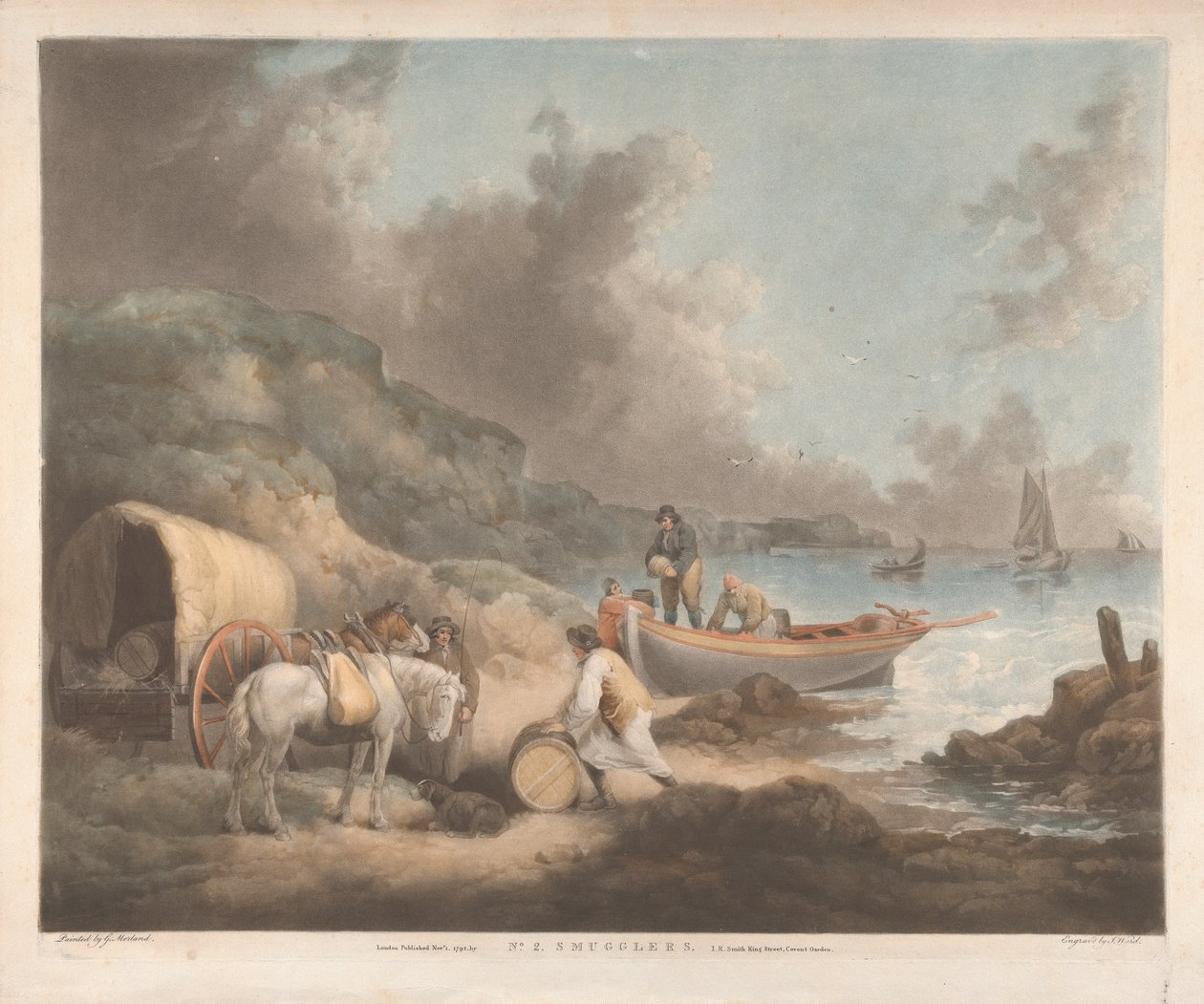 Smuglere av George Morland