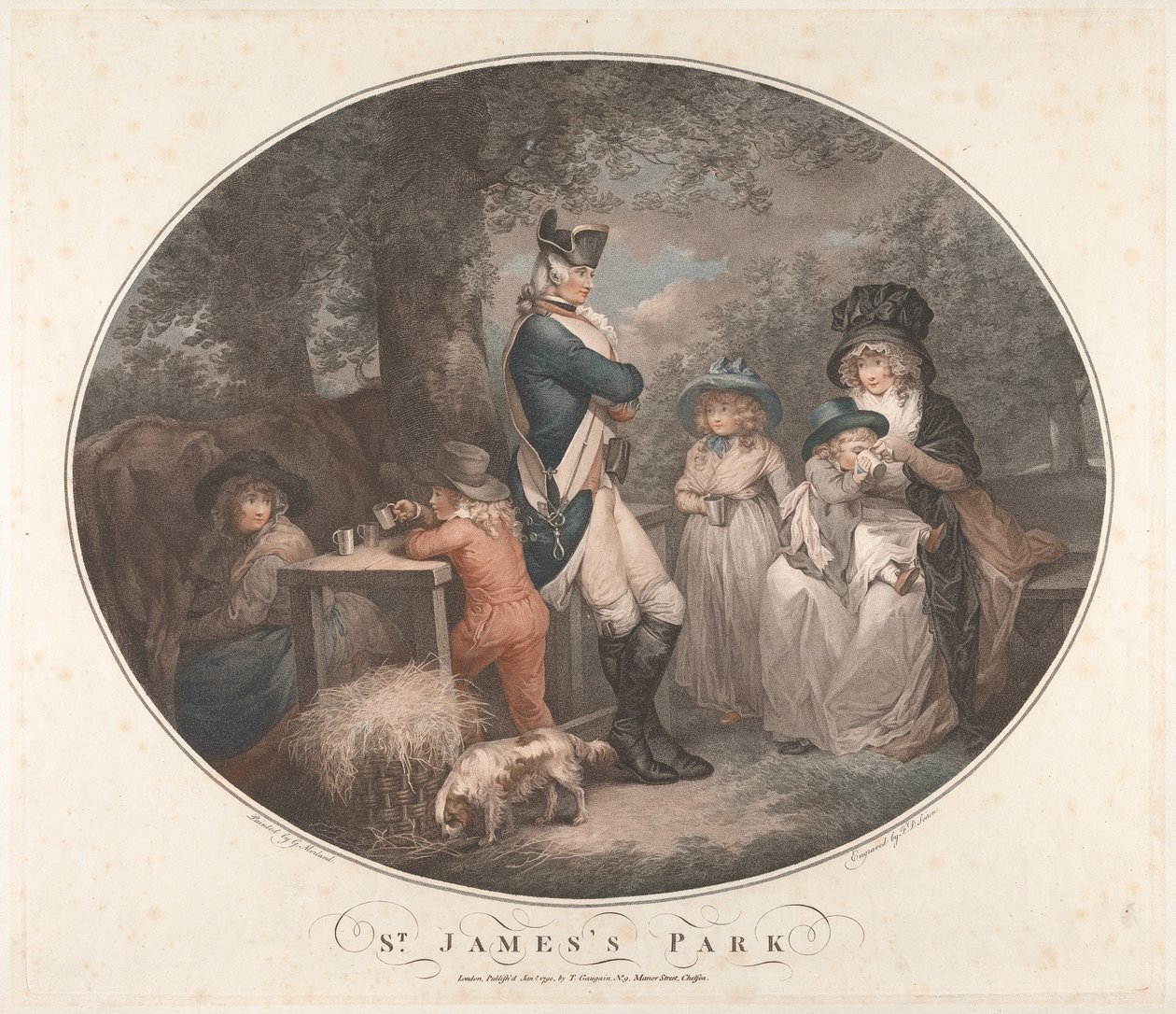 St. James Park av George Morland