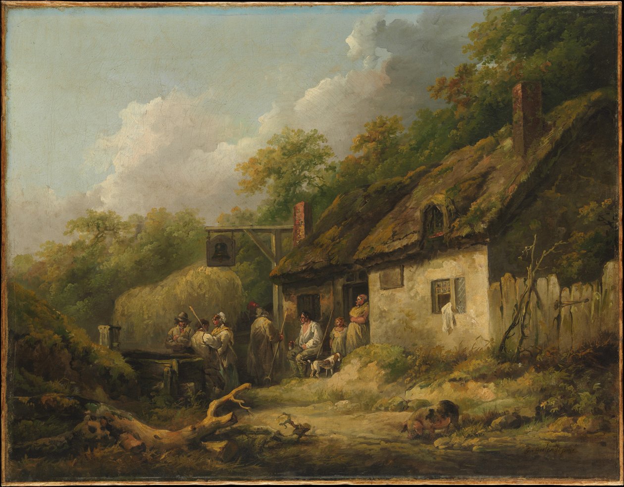 Vertshuset Klokken av George Morland