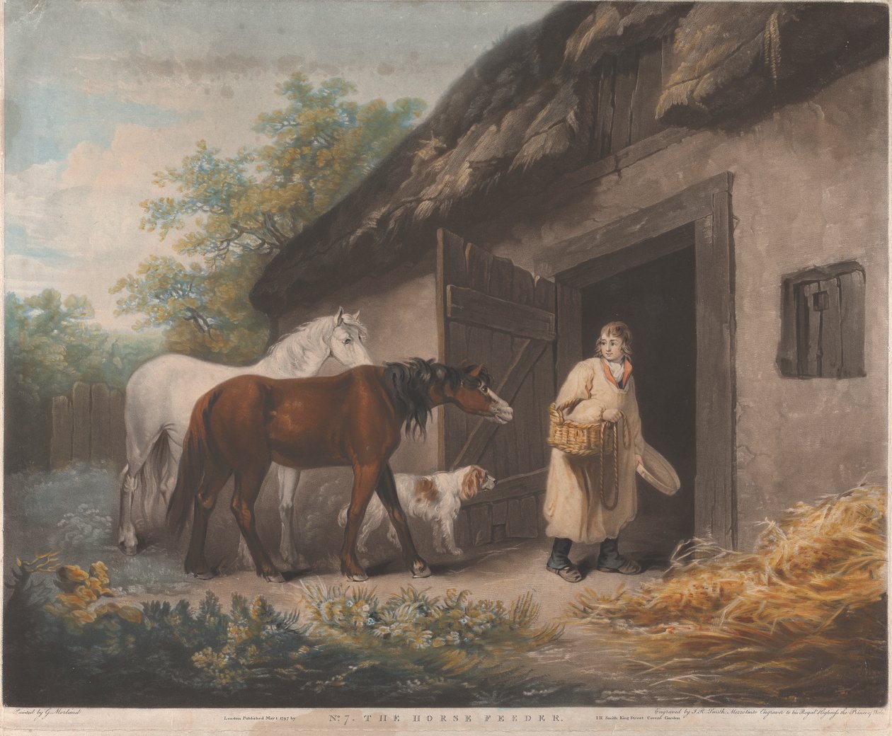 Hestemateren av George Morland