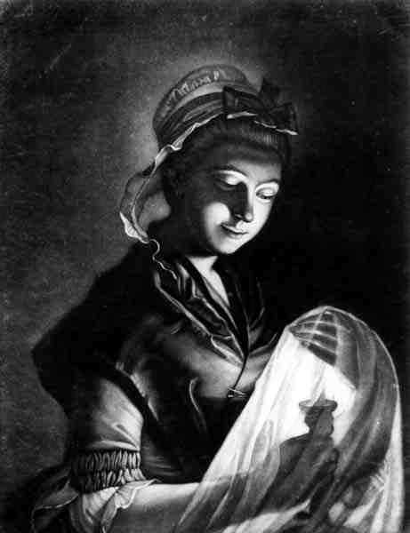 Den vakre hushjelpen av George Morland