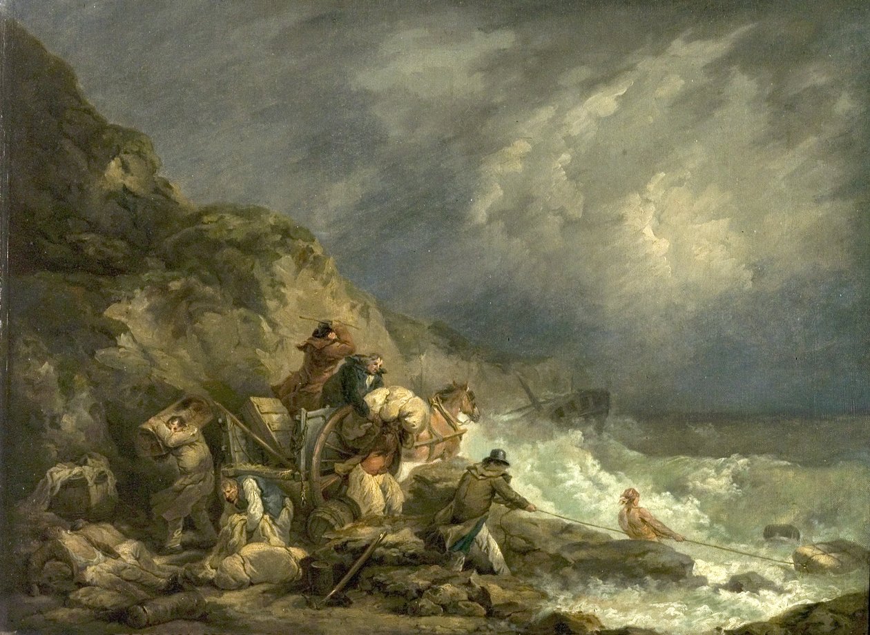 The Wreckers, ca. 1790 av George Morland