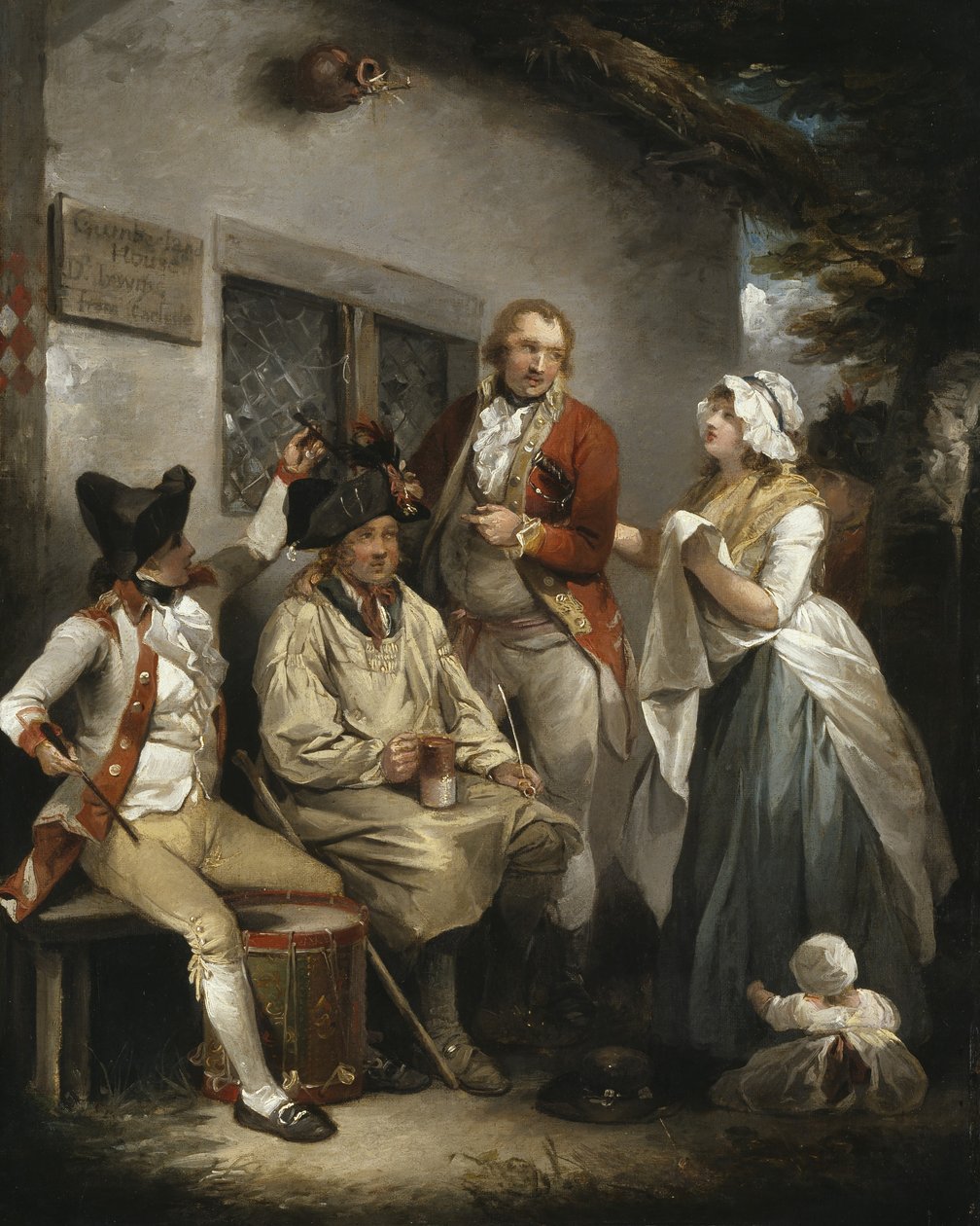 Trepanning a Recruit, ca. 1790 av George Morland