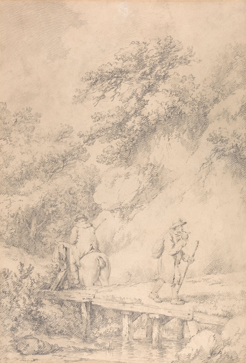 To menn på landevei av George Morland