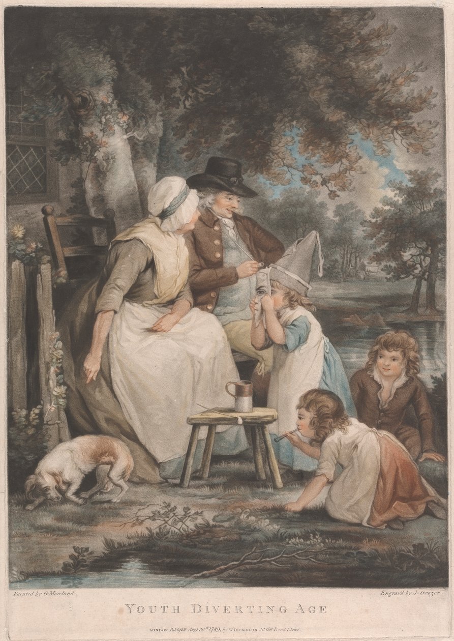 Ungdomsavledningsalder av George Morland