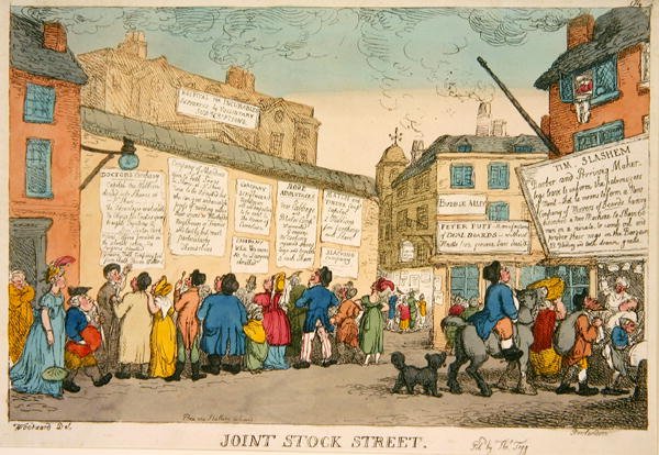 Joint Stock Street av George Moutard Woodward