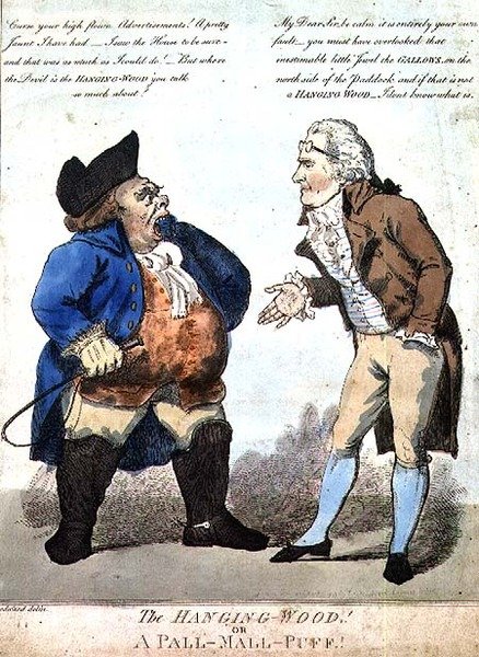 "The Hanging Wood, or a Pall-Mall-Puff" av George Moutard Woodward