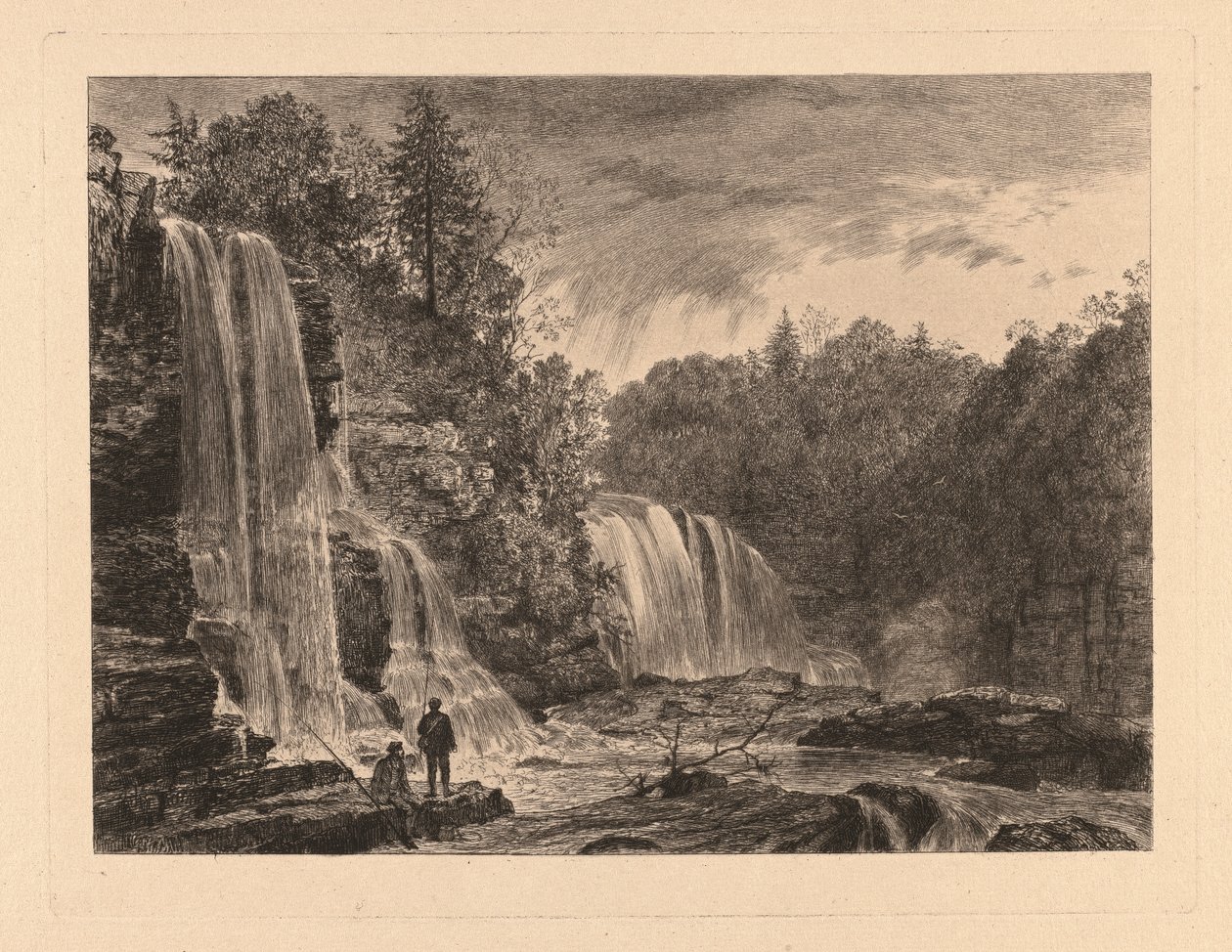 Falls of the Clyde av George Murray