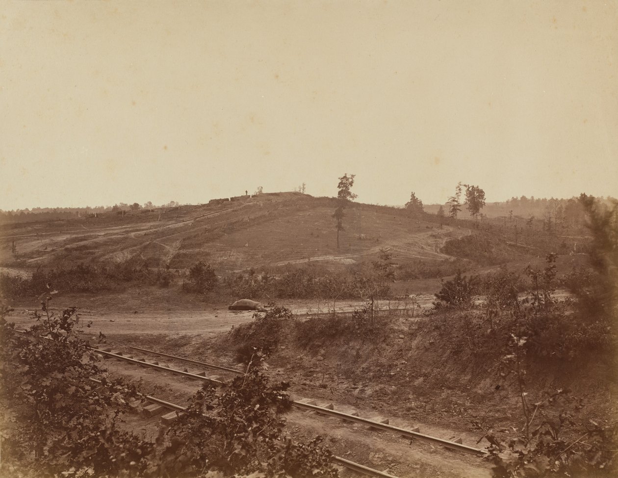 Slagmarken i Atlanta av George N. Barnard
