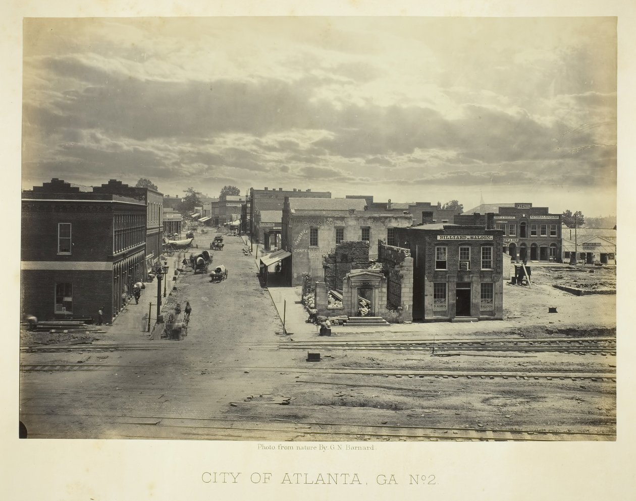 City of Atlanta, GA, nr. 2, 1866. av George N. Barnard