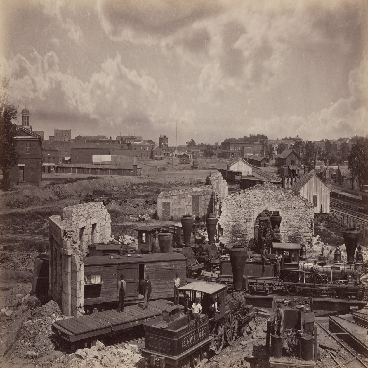 Byen Atlanta, Georgia, nr. 1 av George N. Barnard