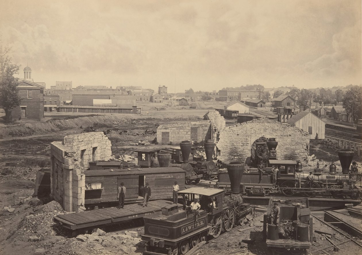 City of Atlanta, Georgia nr. 1, 1860-tallet. av George N. Barnard
