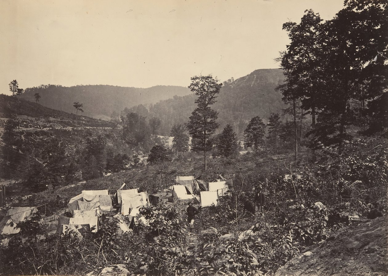 Pass i Raccoon Range, Whiteside nr. 2, 1860-tallet. av George N. Barnard