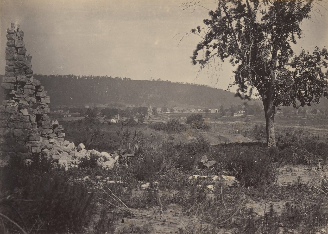 Ringgold, Georgia, 1860-tallet. av George N. Barnard
