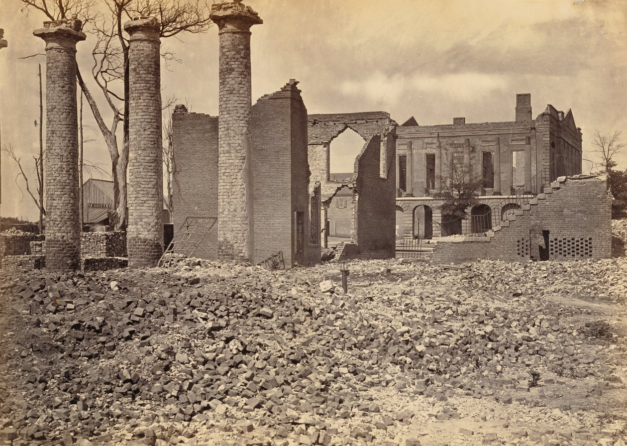 Ruiner i Columbia, S.C. nr. 2 av George N. Barnard