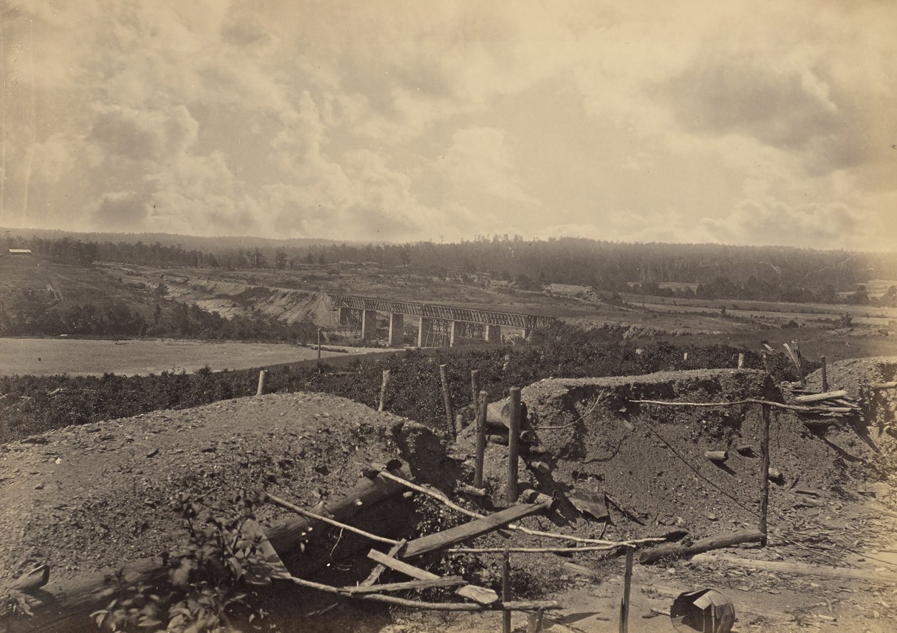 Chattahoochees sørlige bredd, Georgia av George N. Barnard
