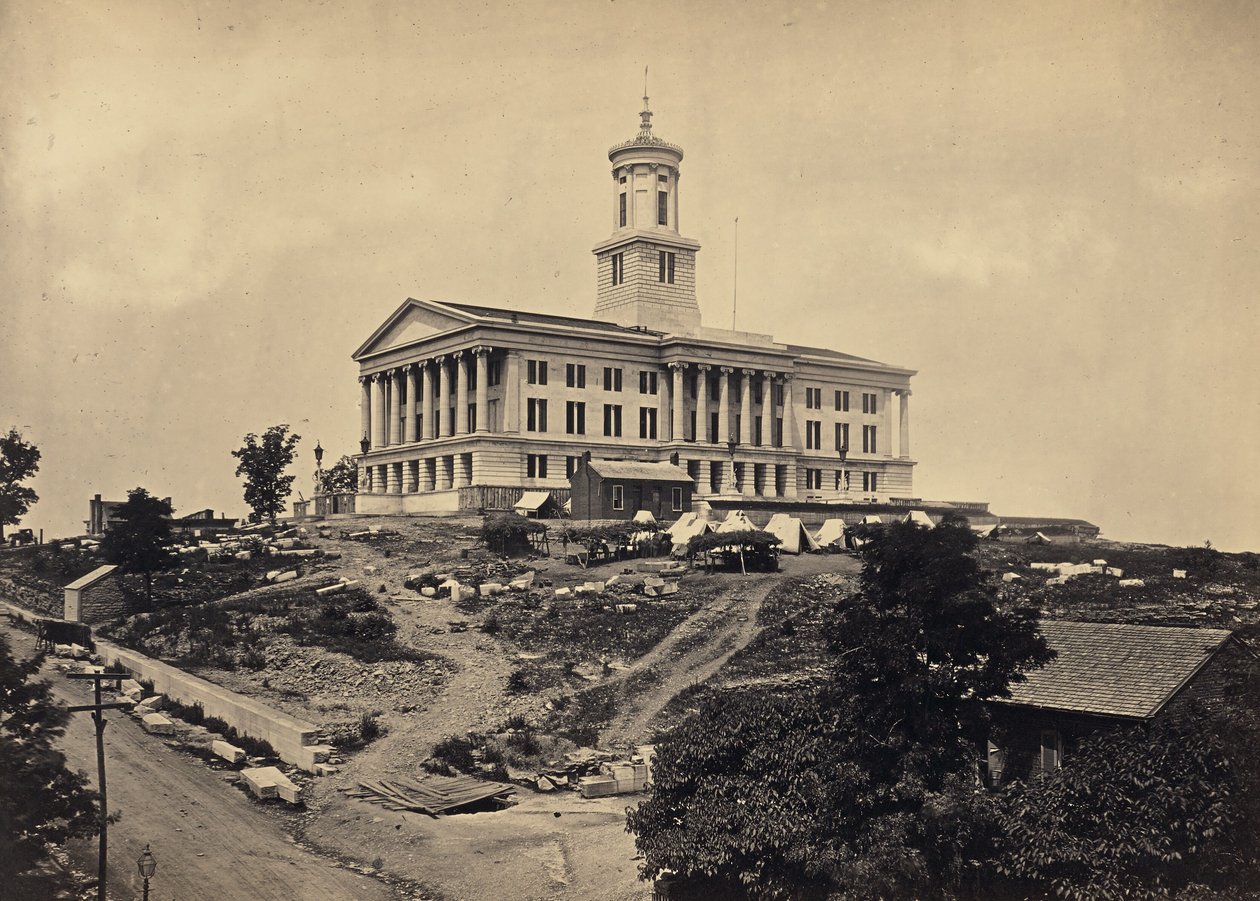 Capitol, Nashville, Tennessee av George N. Barnard