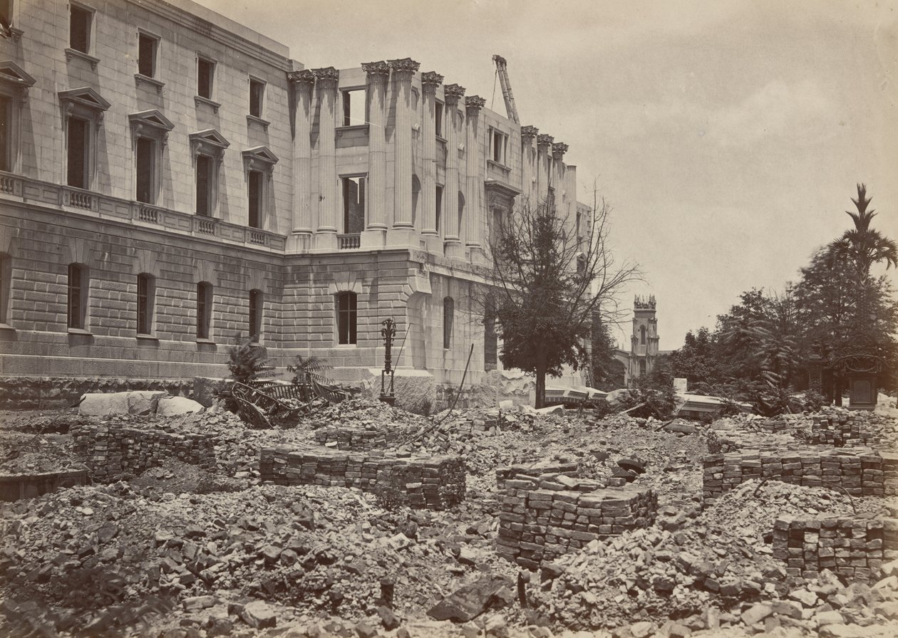 Det nye Capitol, Columbia, Sør-Carolina av George N. Barnard