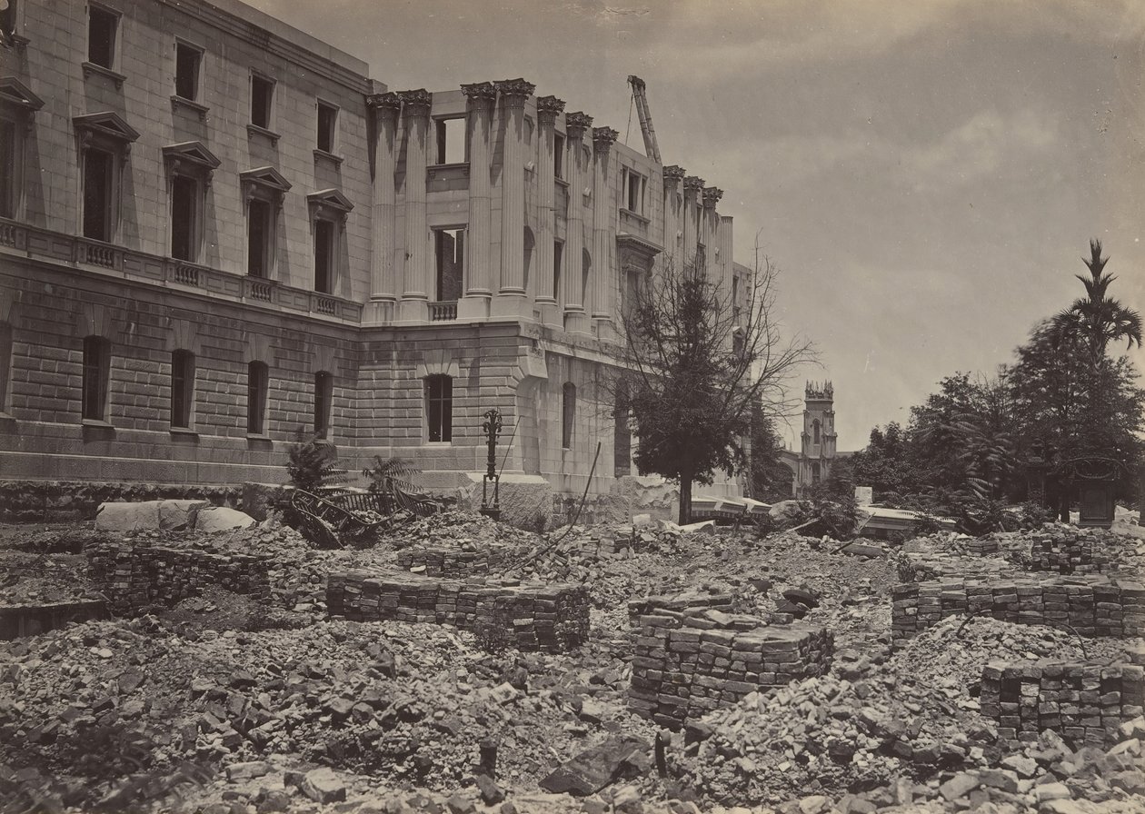 The New Capitol, Columbia, South Carolina, 1860-tallet. av George N. Barnard