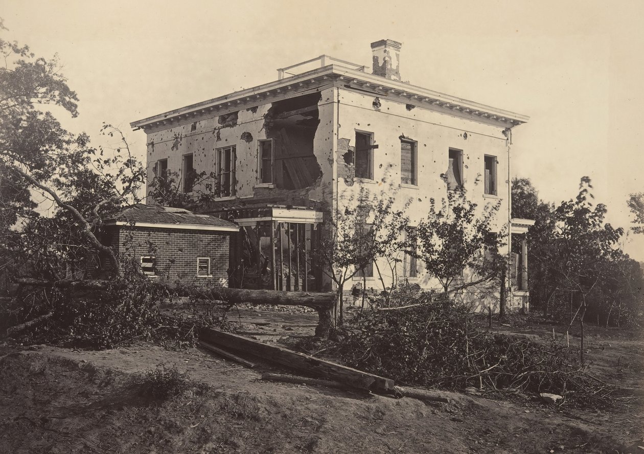 The Potter House, Atlanta, 1860-tallet. av George N. Barnard