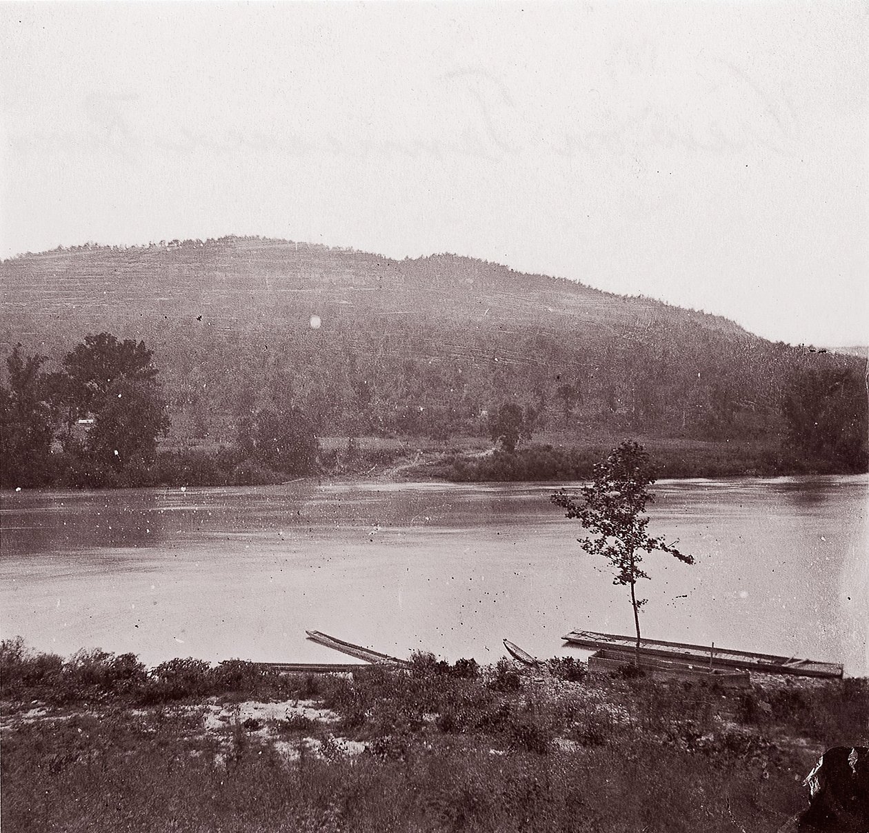 Utsikt over Tennessee River, ca. 1864. av George N. Barnard