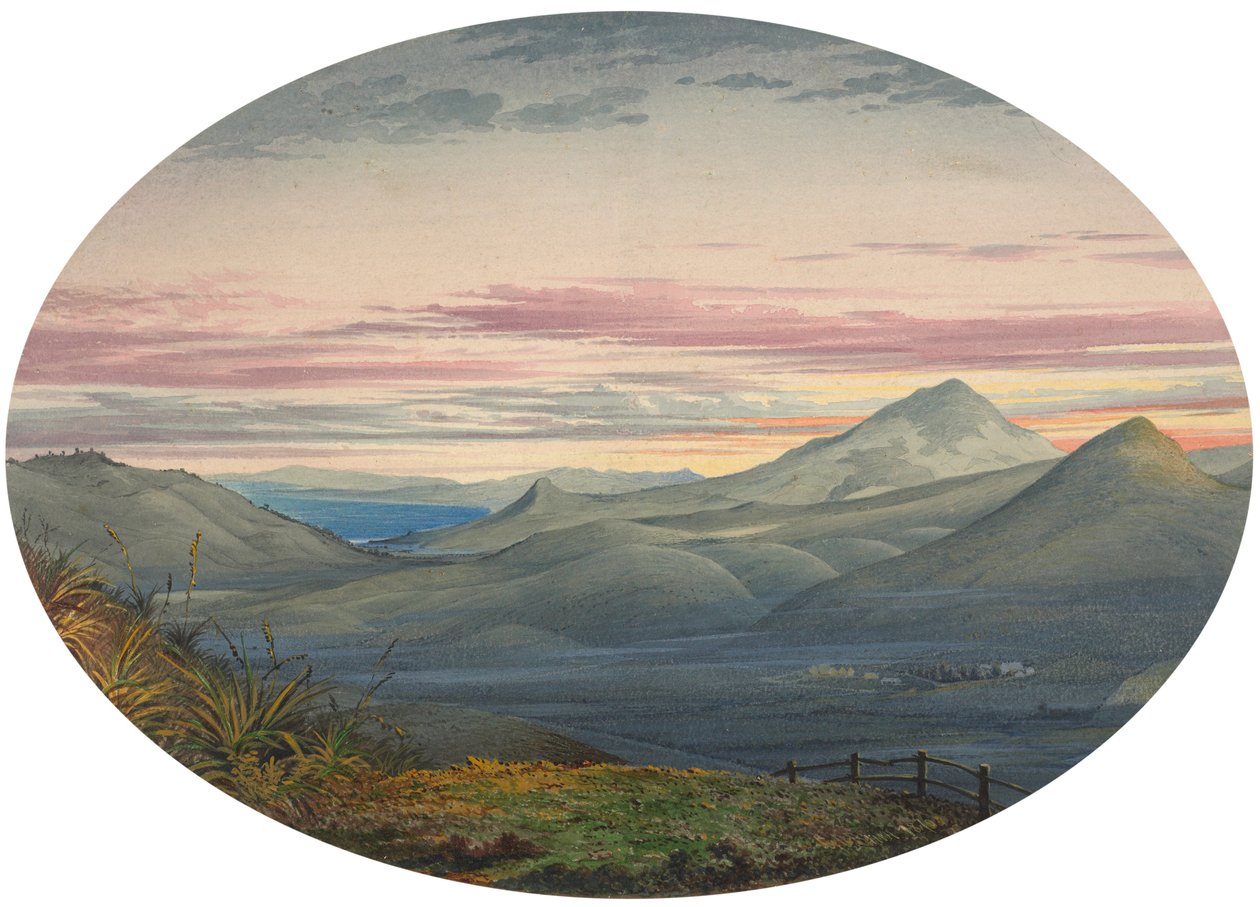 Otago landskap av George OBrien