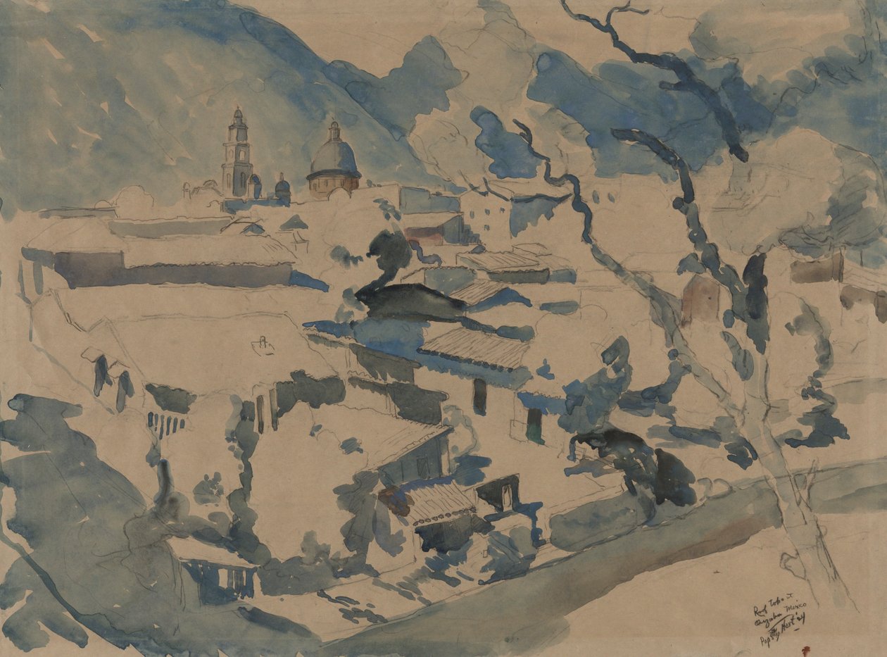 Tak på Orizaba, Mexico av George Overbury Hart