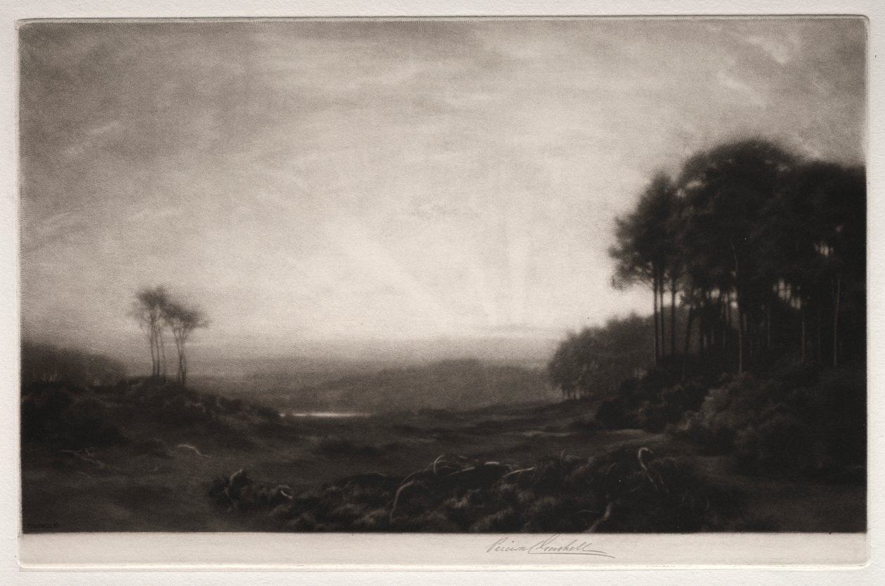 Landskap av George Percival Gaskell