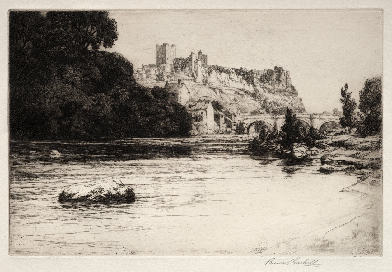 Richmond Castle av George Percival Gaskell