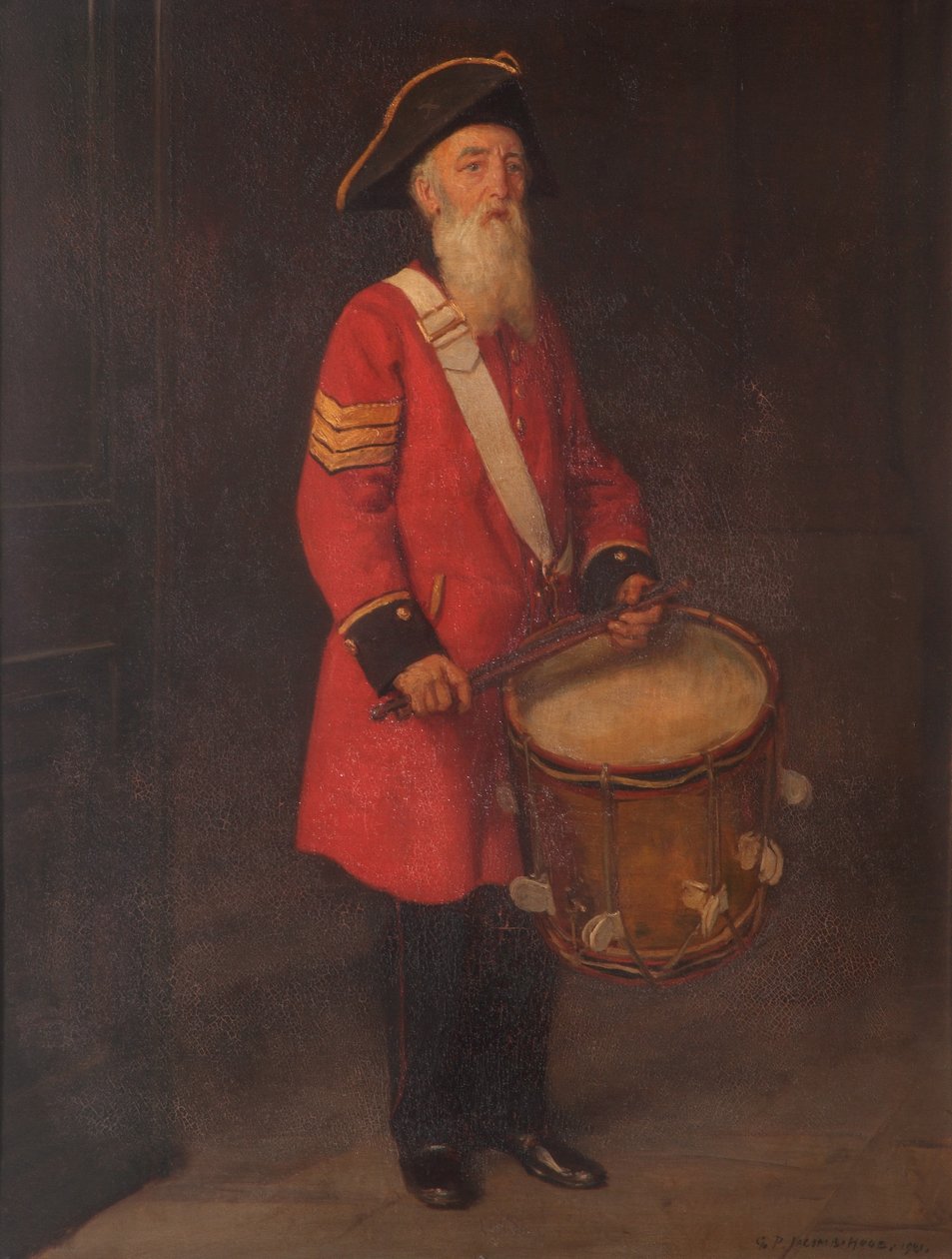 Sersjant-trommeslager Henry Gribble, 1921 av George Percy Jacomb Hood