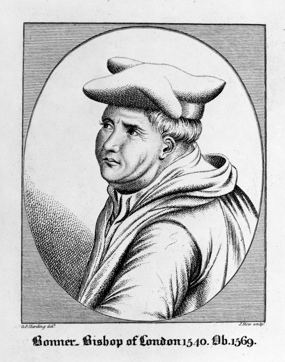 Edmund Bonner, biskop av London 1540 av George Perfect Harding