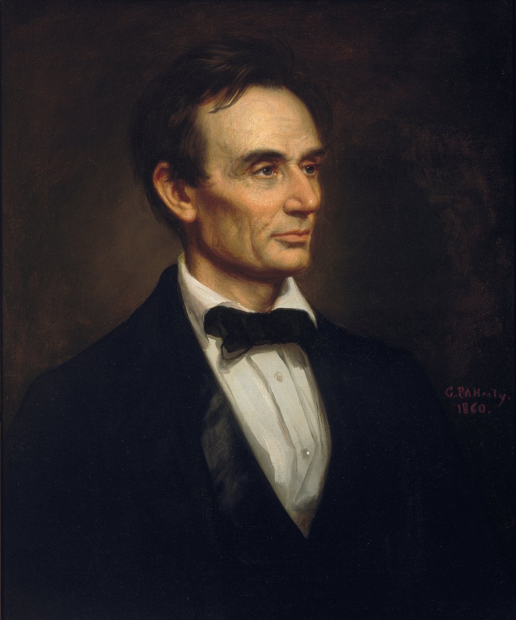 Abraham Lincoln, 1860 av George Peter Alexander Healy